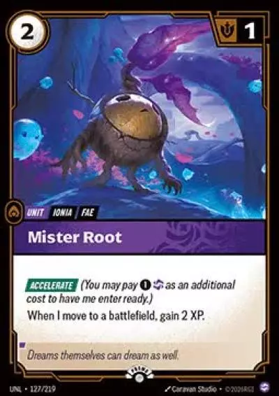 Mister Root - UNL-127-p - Promotional Cards - Riftbound card